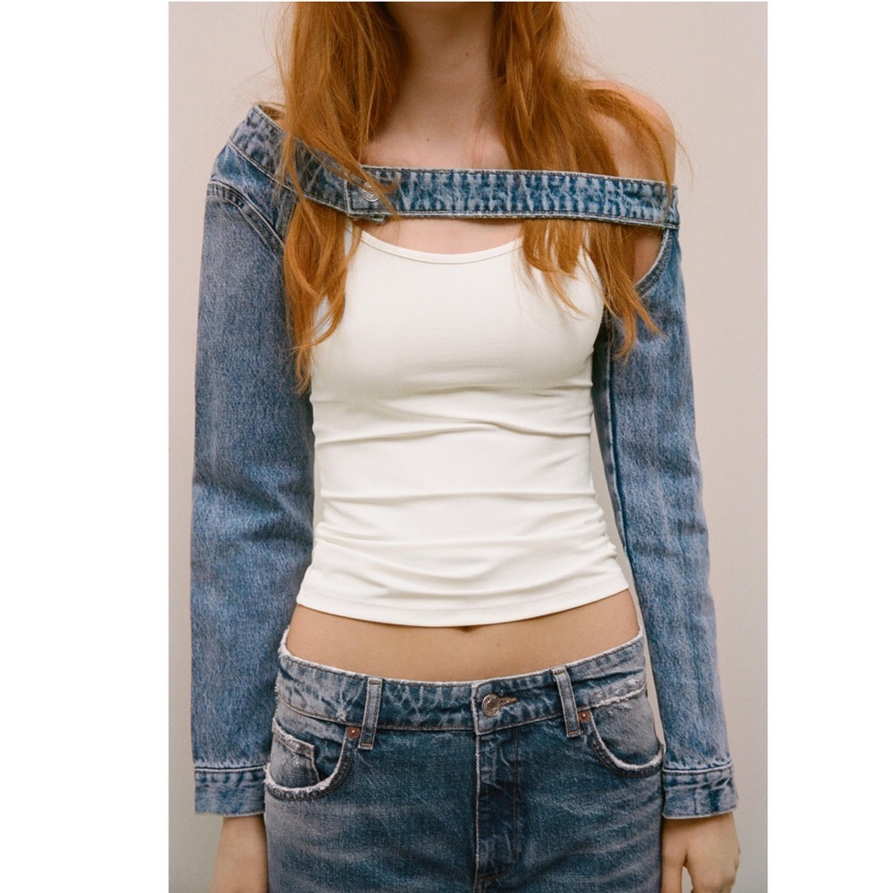 Zara TRF DENIM SLEEVES
